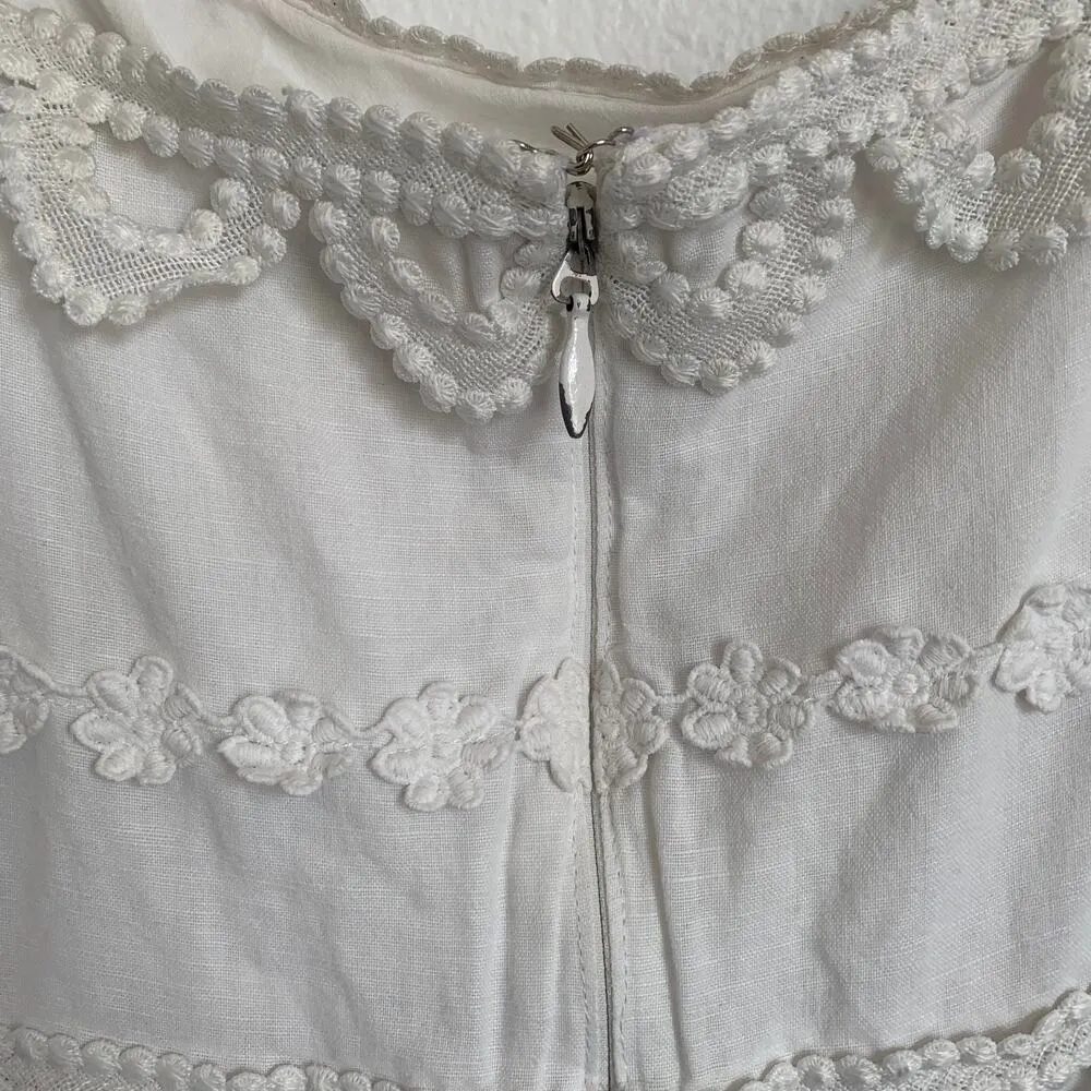 La Maison Talulah Early Light Mini Dress in White - Image 6