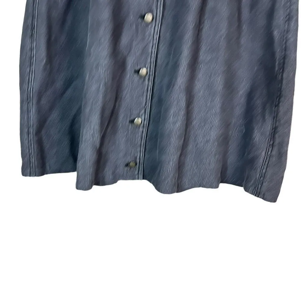 Crazy Horse Button Front Skirt Size 14 - Image 3