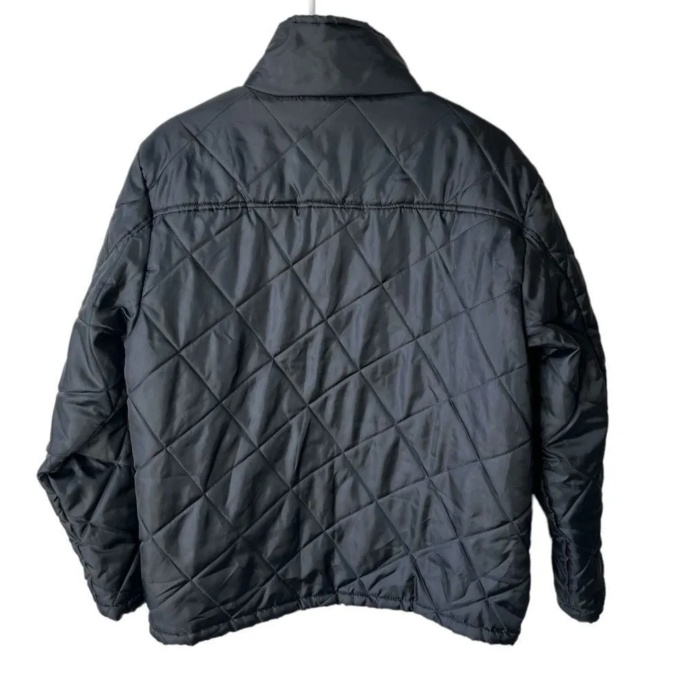 Cb Women's Blk Full Zip Quilted Jacket/Coat, Women's Med. - Image 6