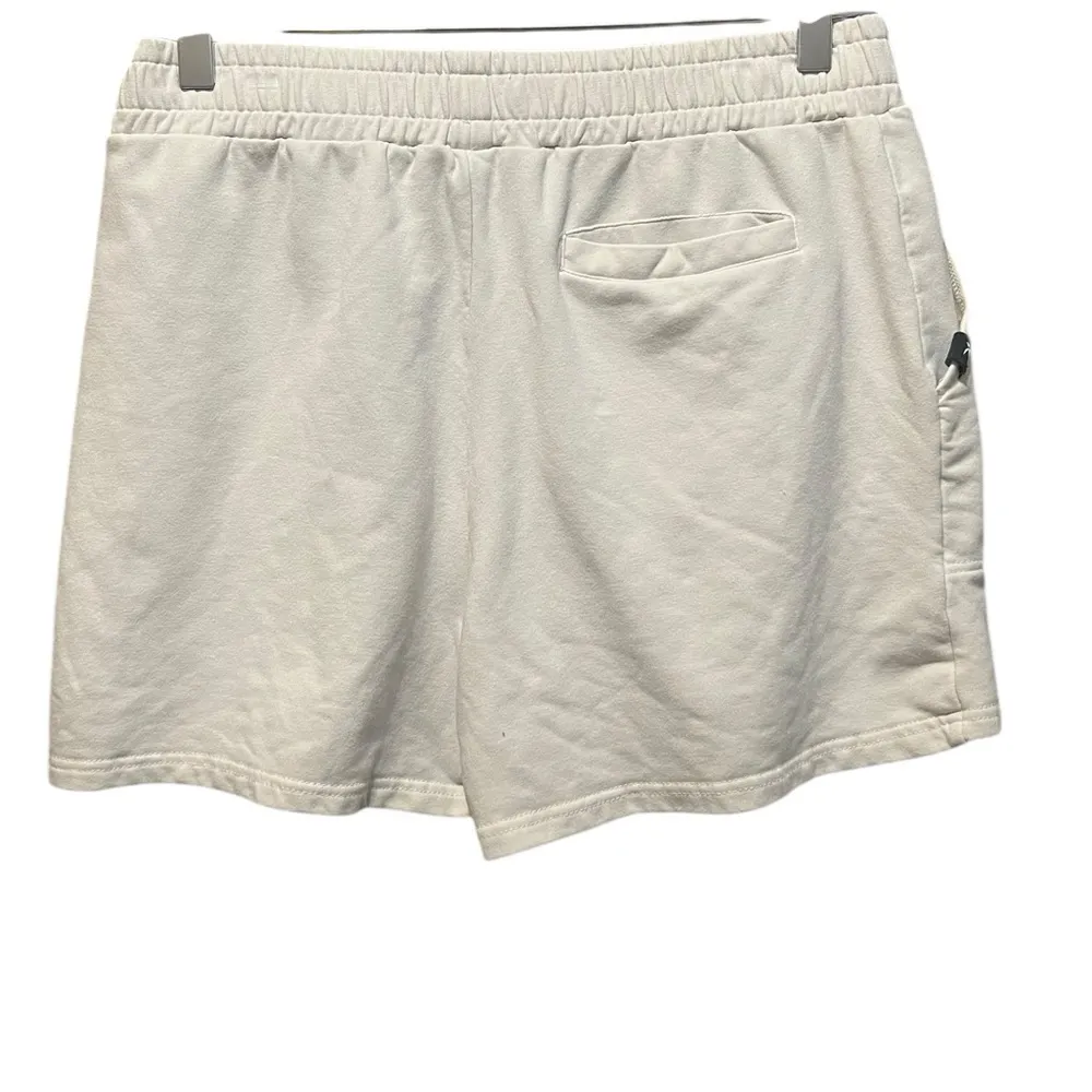 Glyder Vintage Oversized Sweat Short Cream Size Large - Image 5