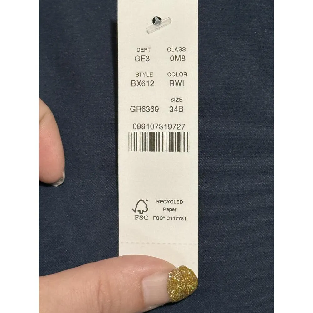 NWT J. Crew Balconette Underwire Bikini Top Swimwear BX612 Green Womens Size 34B - Image 11