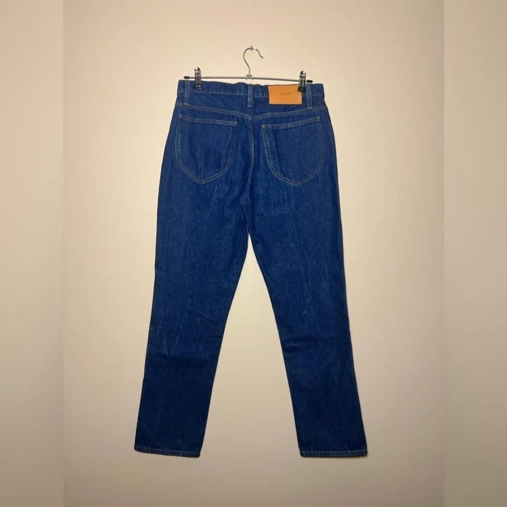 Frame Le Italien Straight Jeans in Vintage Blue - Image 6