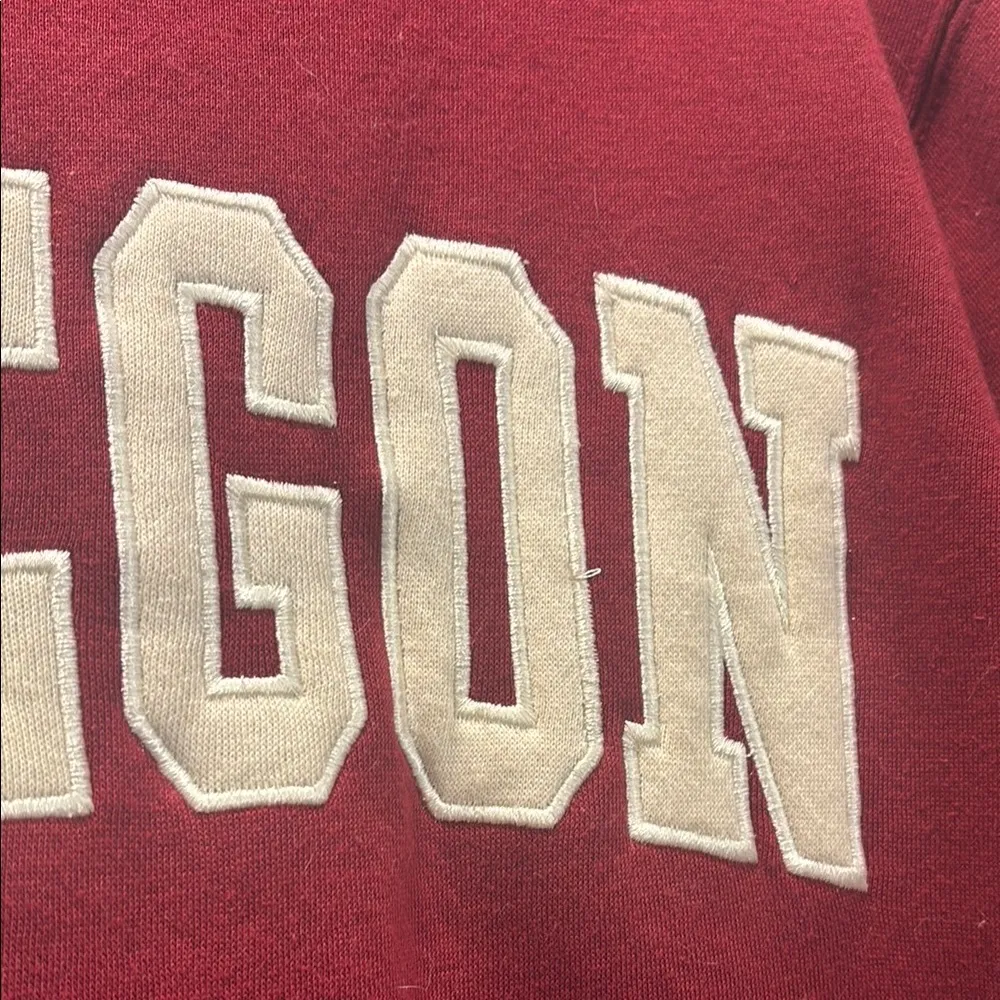 Red Oregon Crewneck Sweatshirt - Image 3