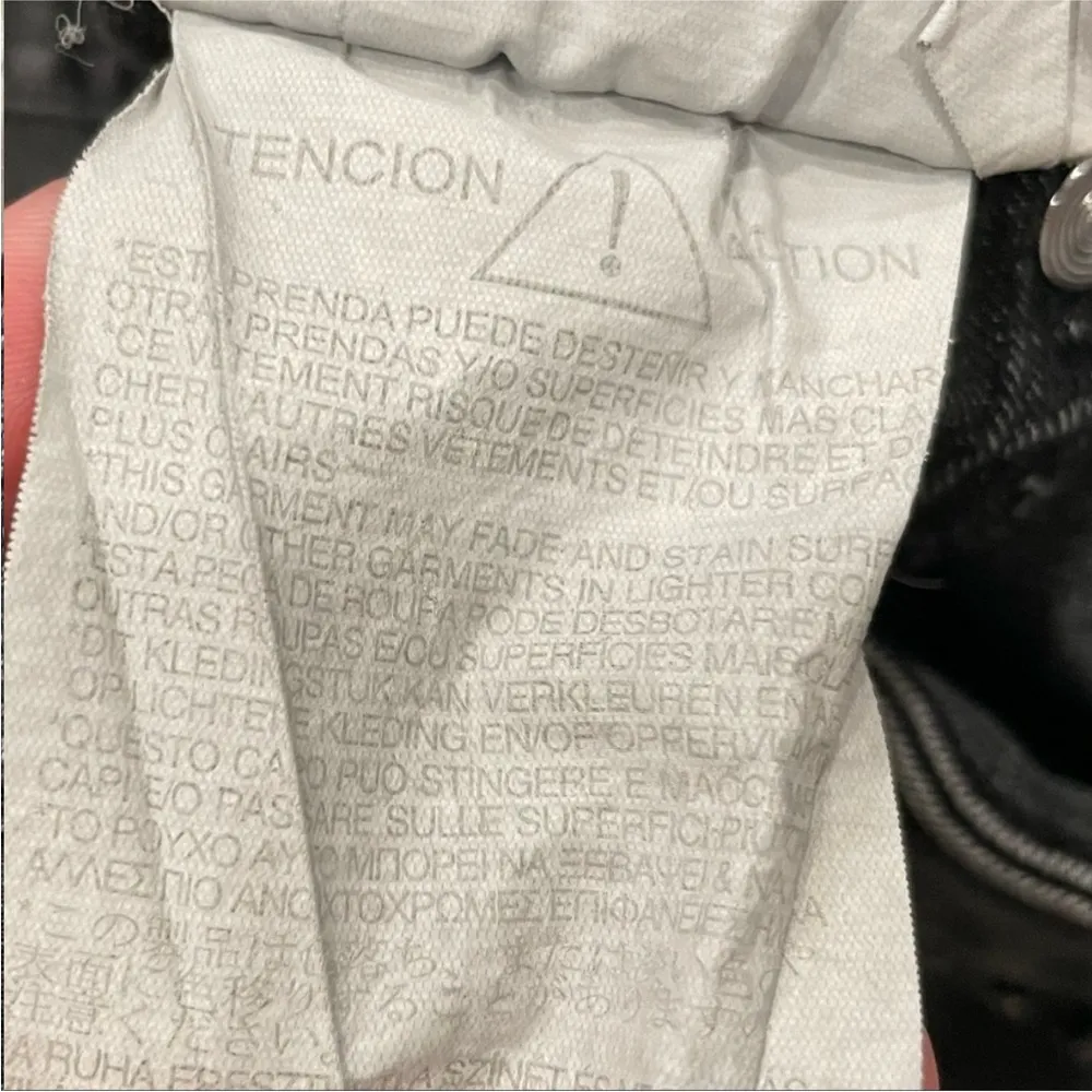 Bershka Faded Black Skinny Jeans US 4 - Image 4