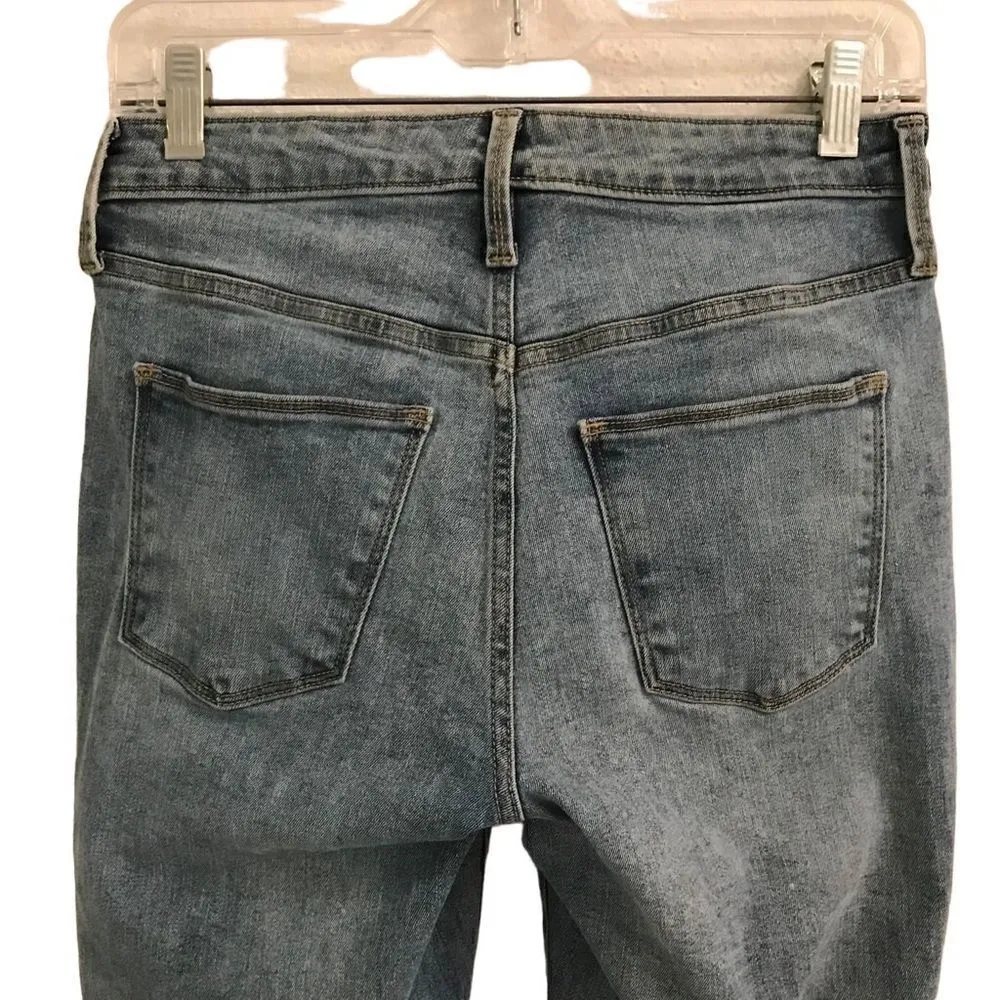 Universal Thread high rise skinny crop button fly denim jeans 4/27 - Image 4