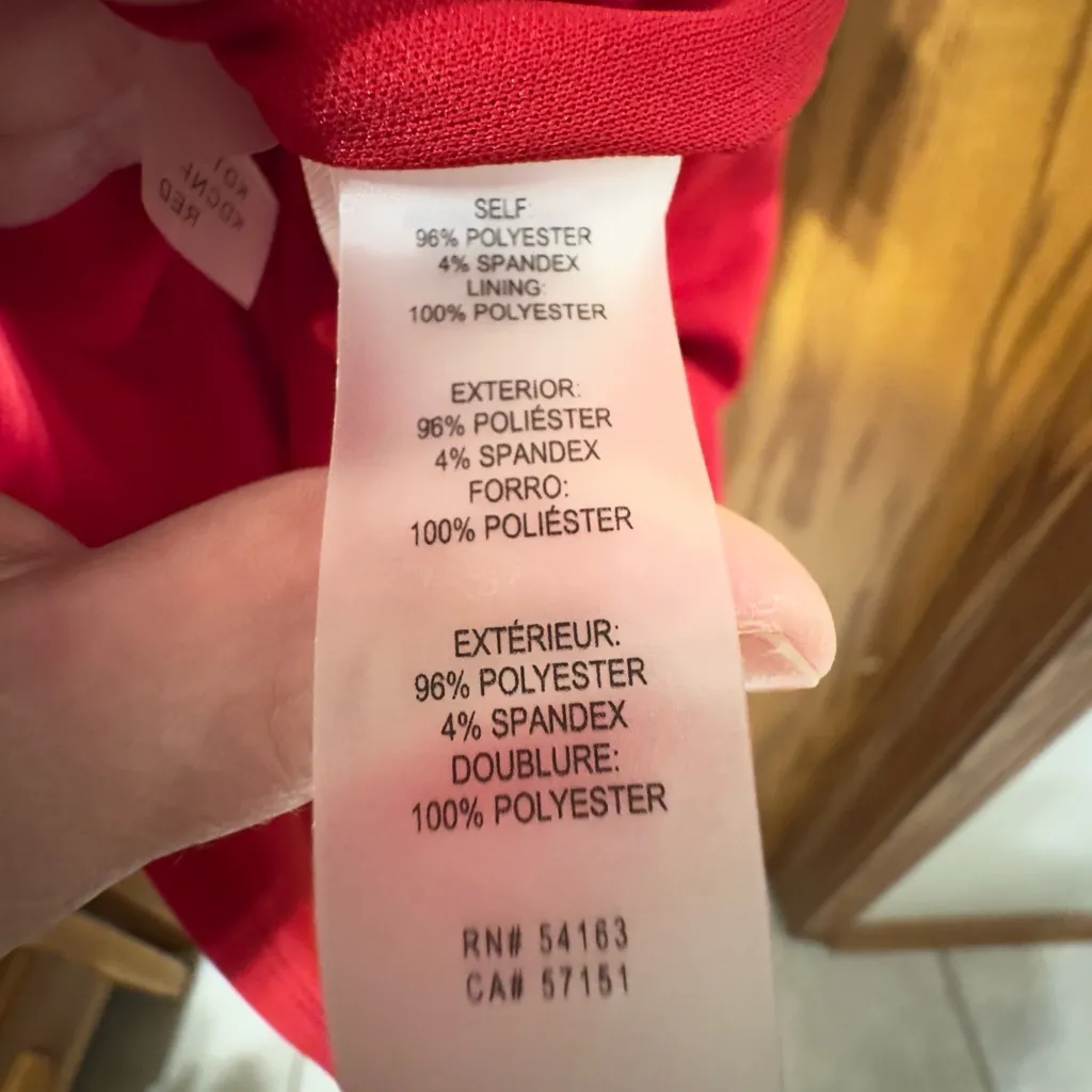 Kensie Womens Red Crepe Scuba Mini Dress~NWT ✨💫Size 2 - Image 12