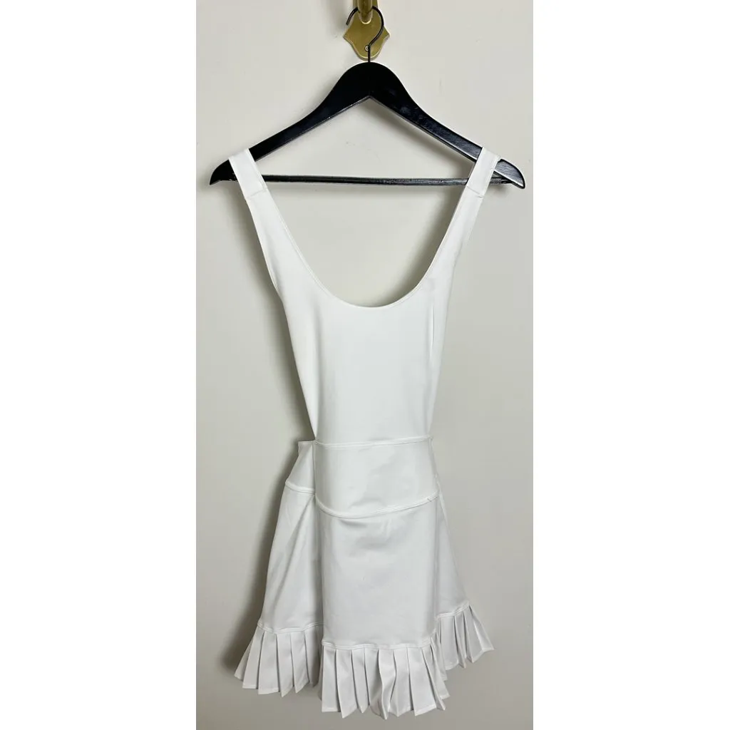 FREE PEOPLE Movement Back It Up Skortsie in White Size Medium - Image 4