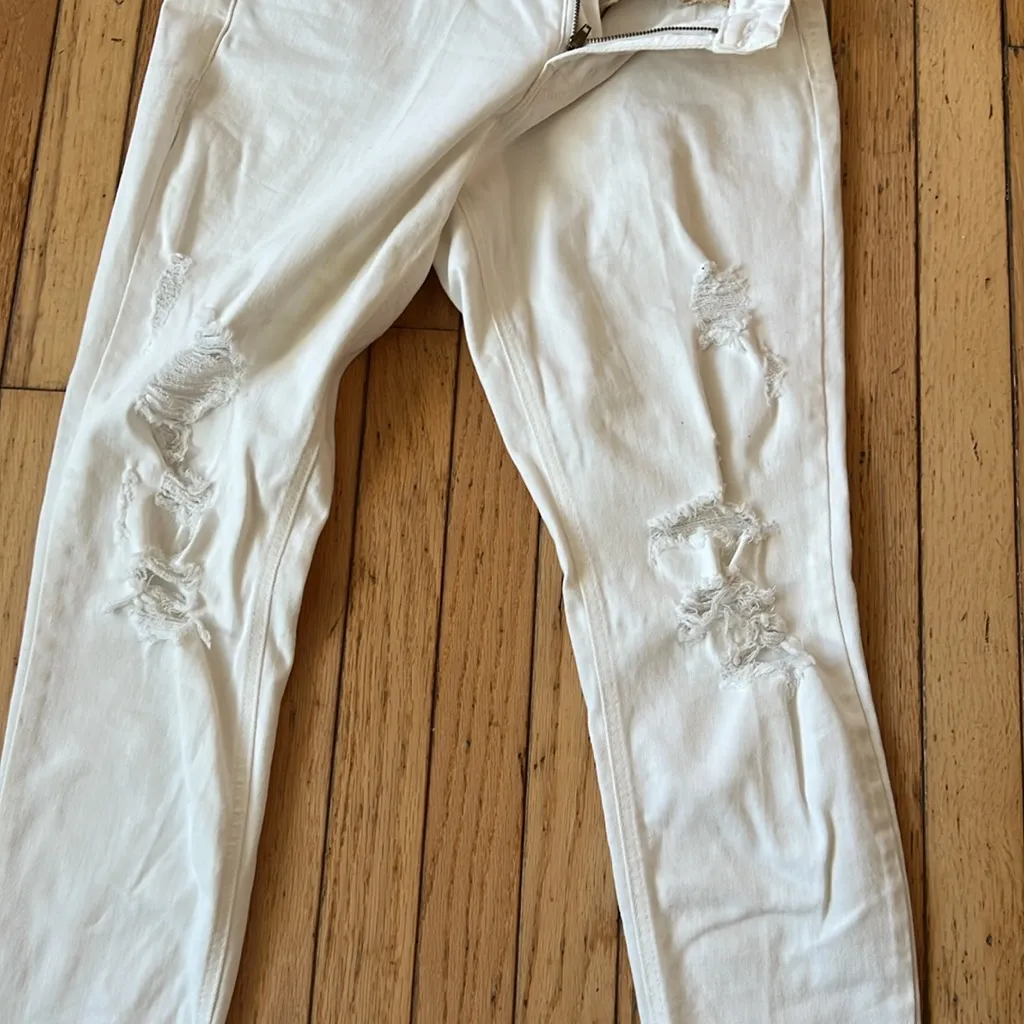 Old navy 🤍 ROCKSTAR you’re skinny jean ankle high rise - Image 6