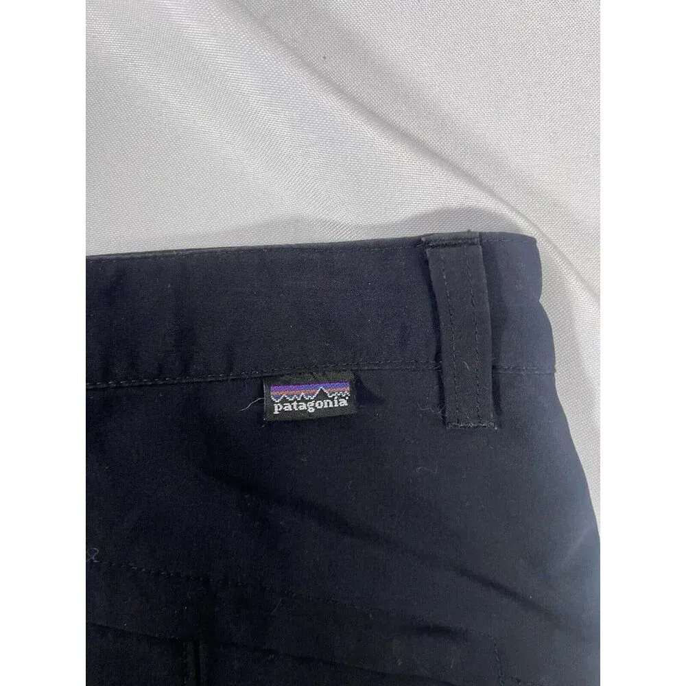 Patagonia Women Size 10 Skort Mini Skirt Shorts Liner Black Athletic Tennis - Image 5