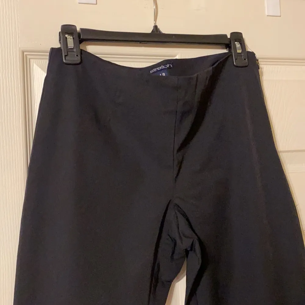 Y2K 2000 Gap side zip boot cut black dress pants, size 4 - Image 7