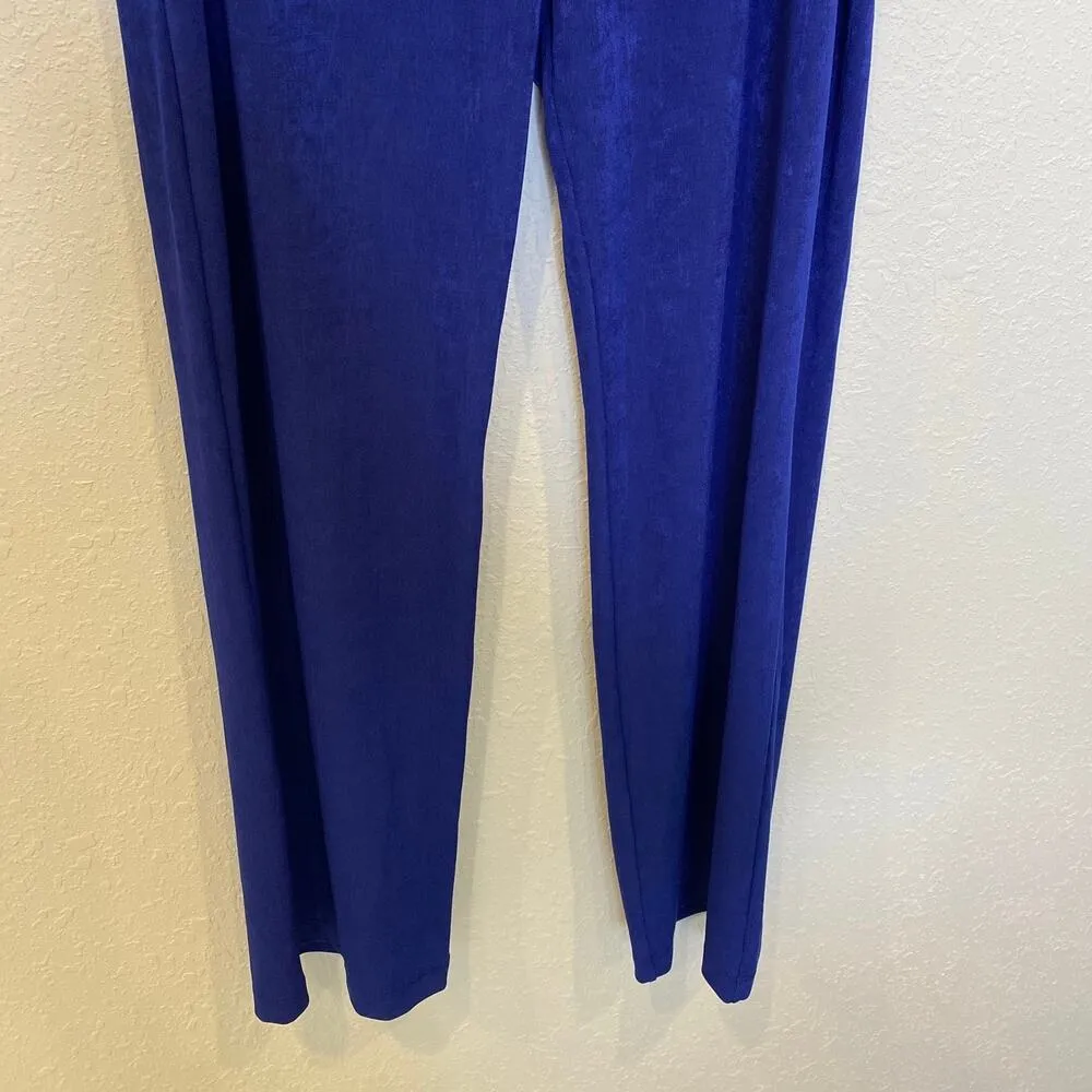 Chico’s Travelers Royal Blue No Tummy Stretch Pants NWT Sz 16T Wrinkle-Free - Image 3