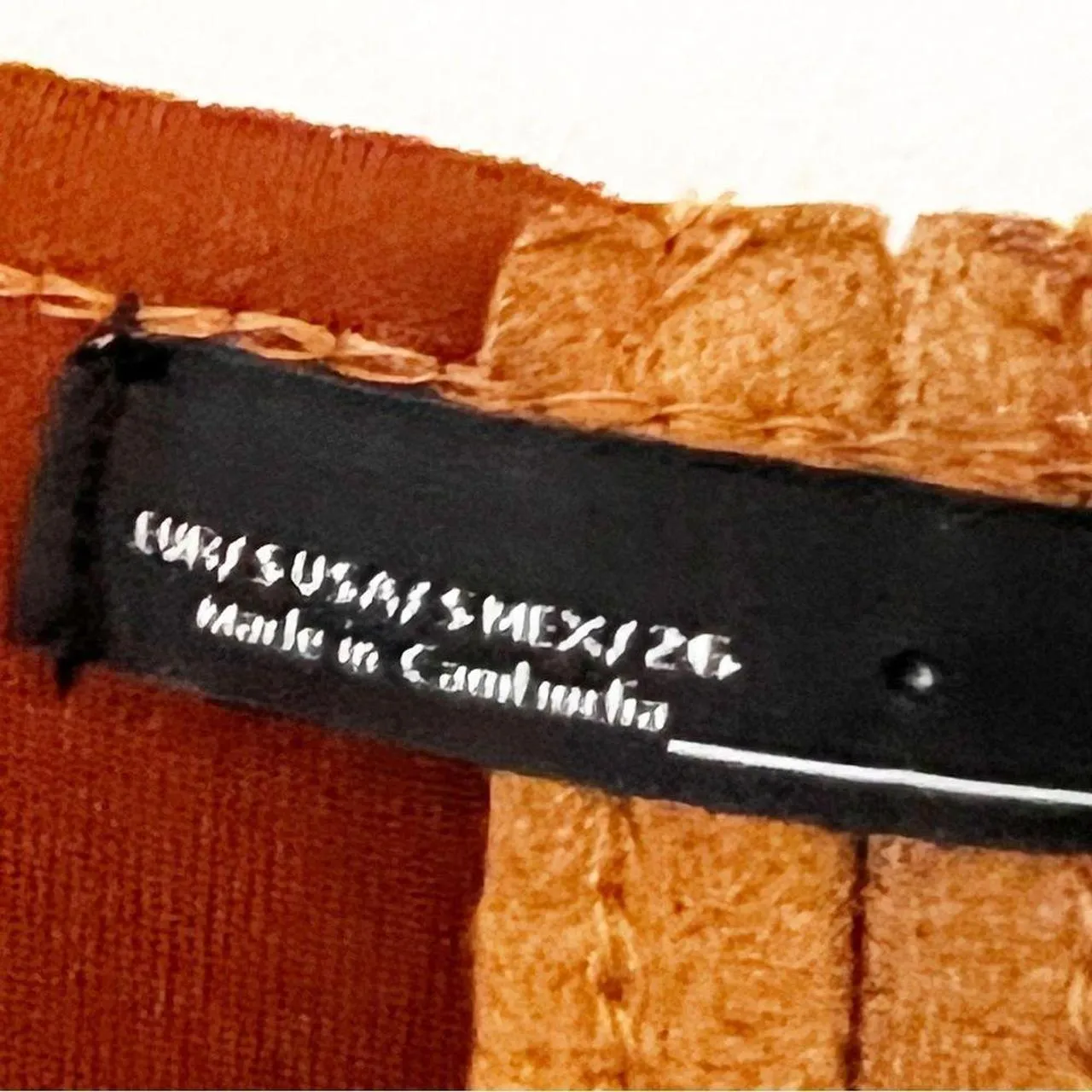 Zara Chestnut Brown Faux Suede Coat With Faux Fur Shearling Trim - Image 3