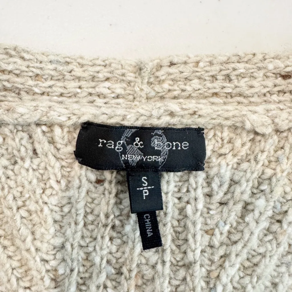 Rag‎ & Bone Wool Donegal Sweater - Image 6