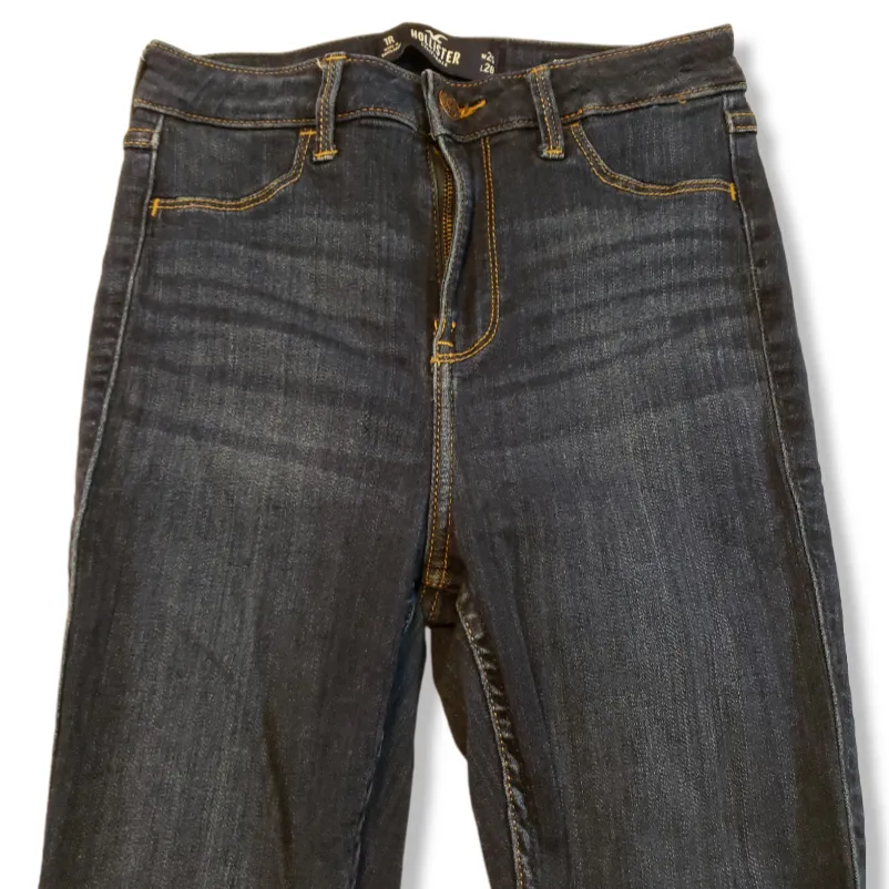 Hollister Jeans Size 1R Curvy High Rise Jean Legging Hollister Advanced Stretch Women's Blue Denim Pants - Image 3