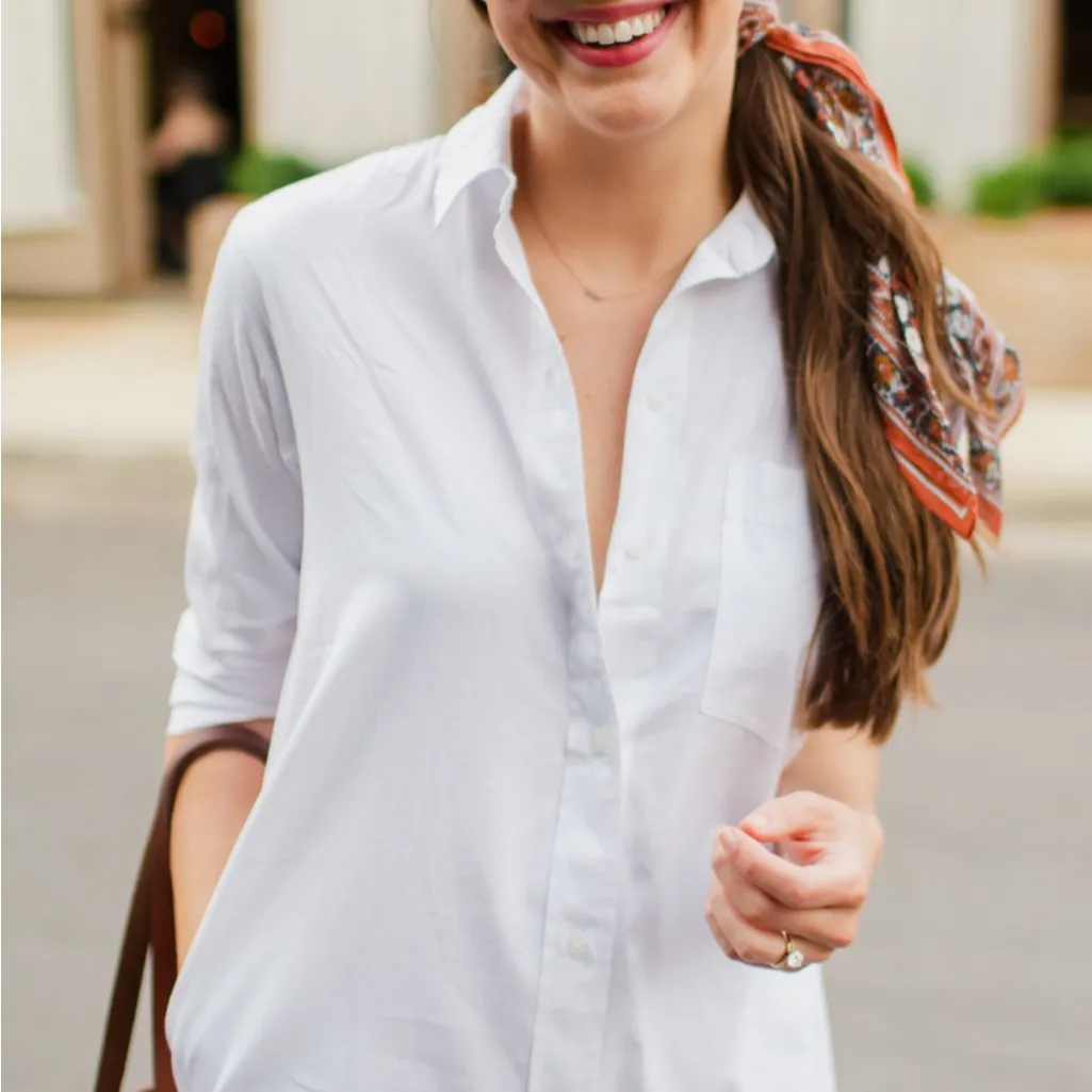 Everlane longsleeve Button-Up Shirt Dress - Image 2