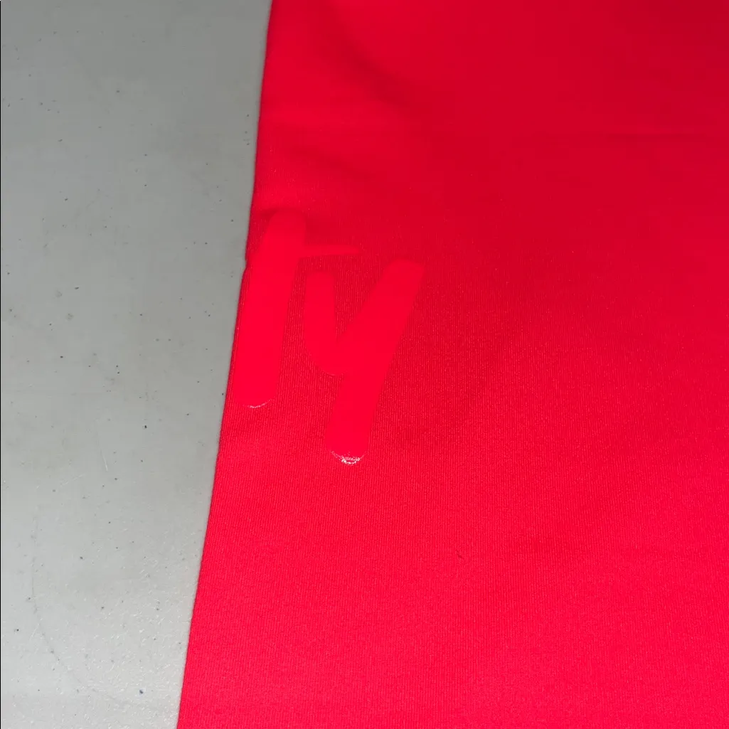 Yitty NWT Size 1X Neon Pink Major Label Shaping High Waist 7/8 Athletic Leggings - Image 4