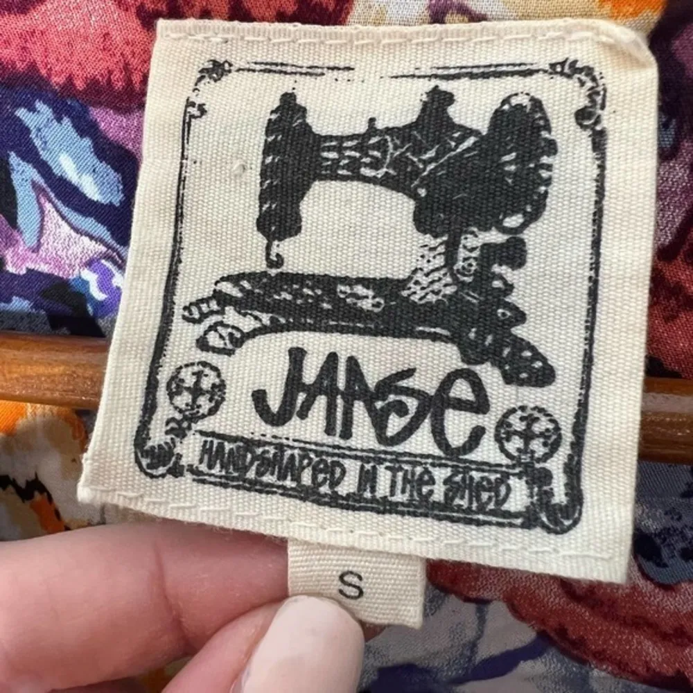 Jaase Womens Sz S Small Collage Rosella Blazer Jacket Boho Anthropologie small - Image 4