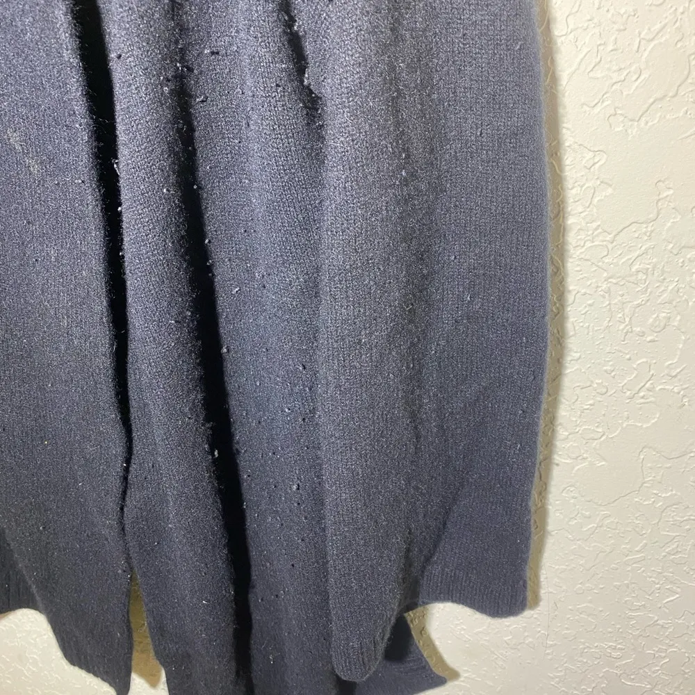 Kinross Cashmere‎ Black 100% Cashmere Cardigan ( M ) Size M - Image 5