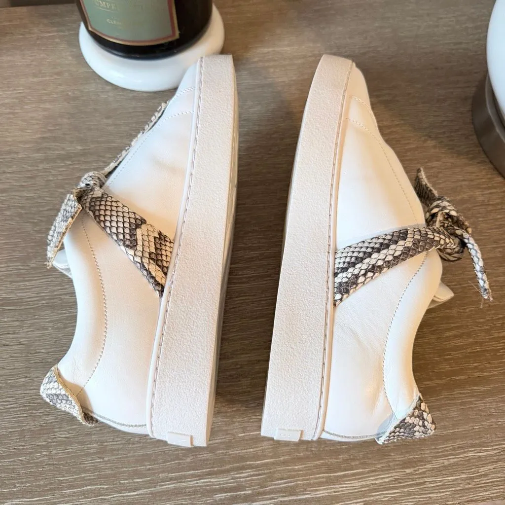 NWOT Alexandre Birman Jungle snake-trimmed sneakers Size 36 / 5.5 - Image 8