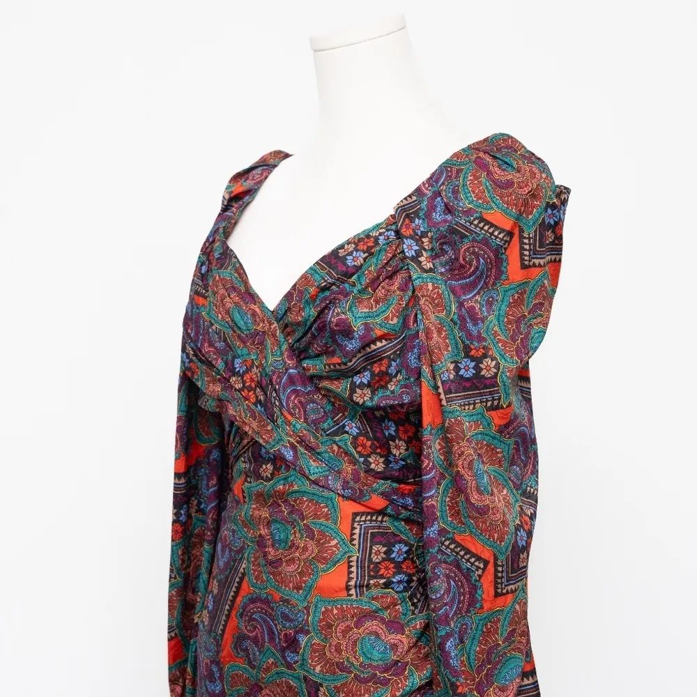 Veronica Beard Bellino Silk Blend Jacquard Mini Dress - Image 11