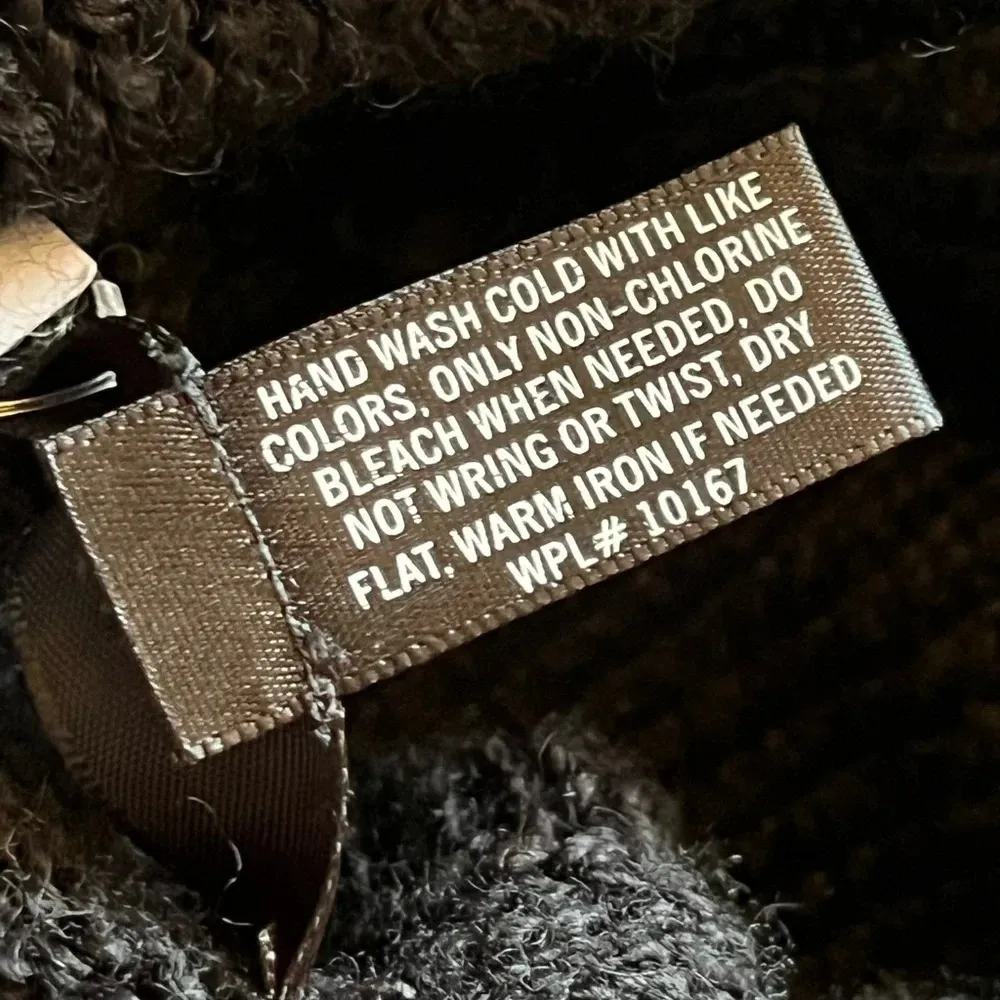 Aqua Black White Striped Poncho Sweater XS | Nautical Preppy Coastal Boho Cowl - Image 7