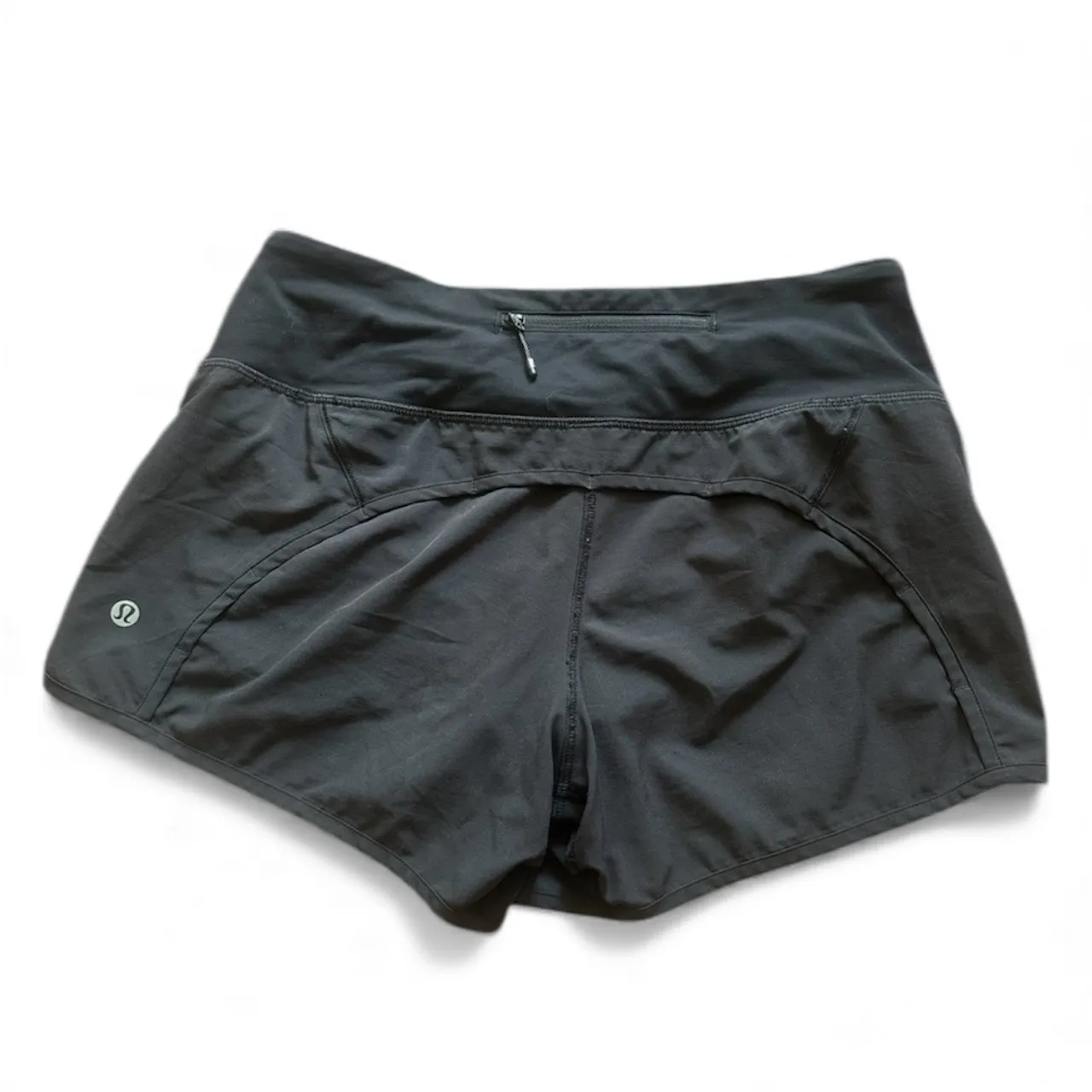 Lululemon Run Times Short 4-way Stretch 4" Black - Image 2