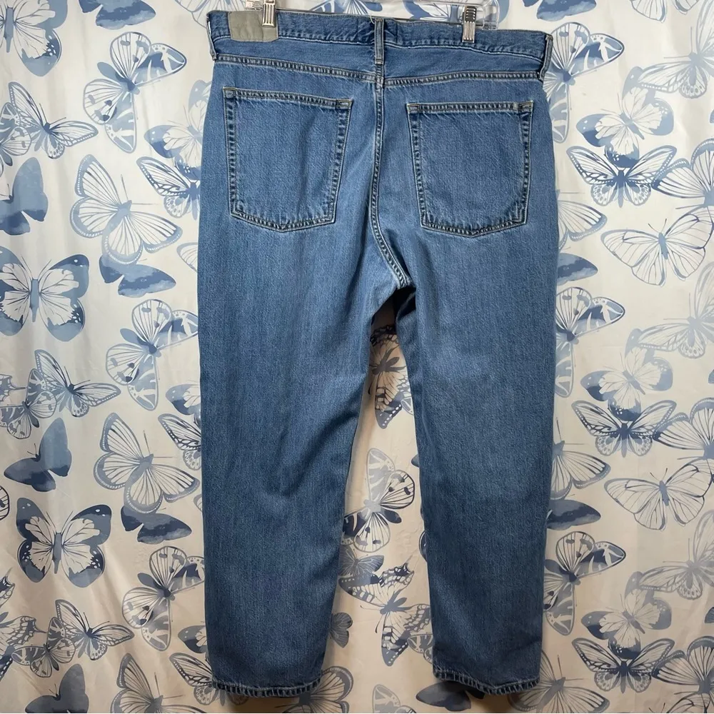 Everlane the summer slouch jeans SZ 32 - Image 4