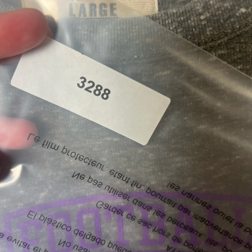 Pressbox Woman Size large Gray 2019 LSU National Championship Sweatshirt - Image 7