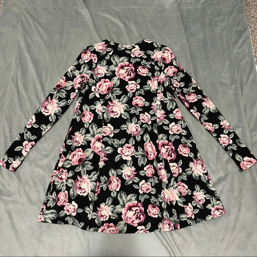 Show Me Your Mumu Harrison Babydoll Black Floral Dress NWT Size S - Image 6