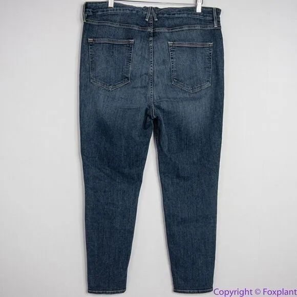 NEW Good American GOOD LEGS SKINNY JEANS, GAGL899Blue004‎ - Image 9