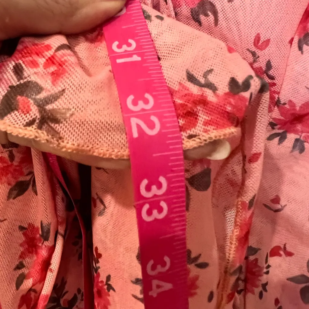 Commense Floral Printed Long Sleeve Dress - Image 10