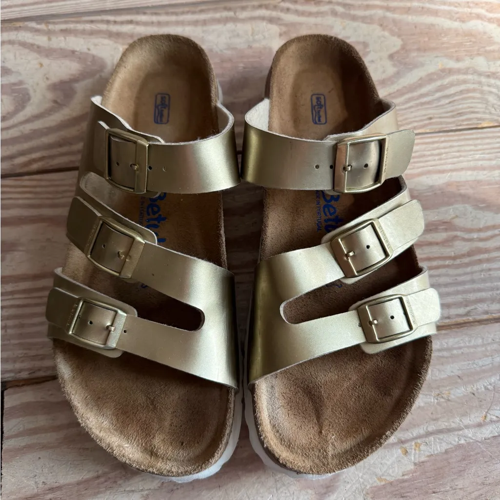 Betula Gold Women's Sandals size 39 - Image 3