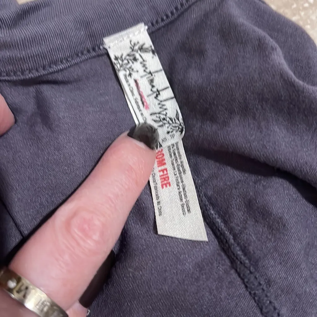 Closing Sale! Intimately Free People Bodysuit With Snaps Mulberry Blue Purp XS - Image 4