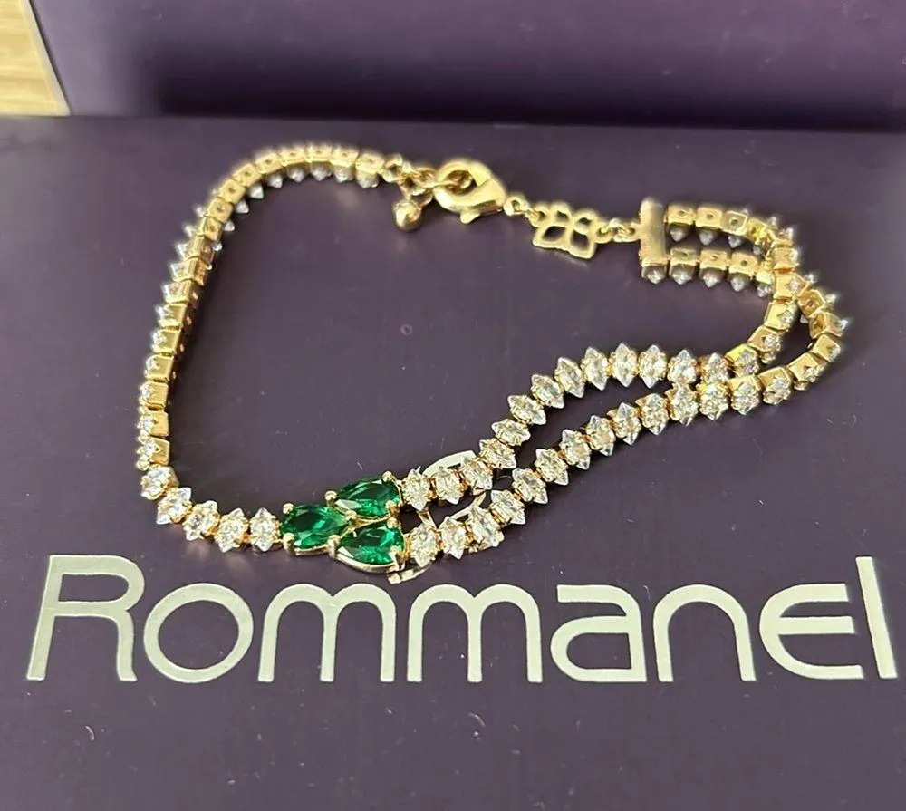 Rommanel gold pine bracelet Green - Image 2