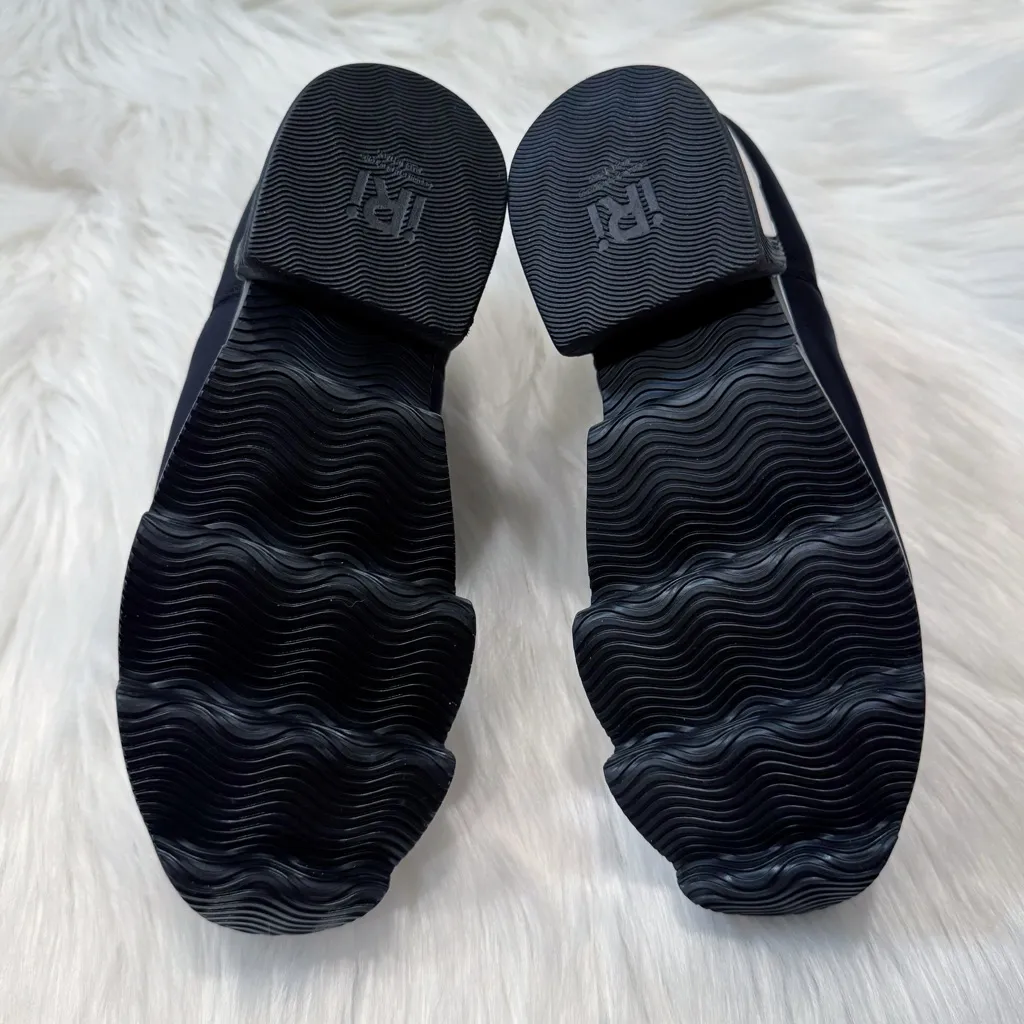 iRi NYC WES I Black Outline Low Top Sneakers Size EU 34.5 / US 4.5 - Image 9