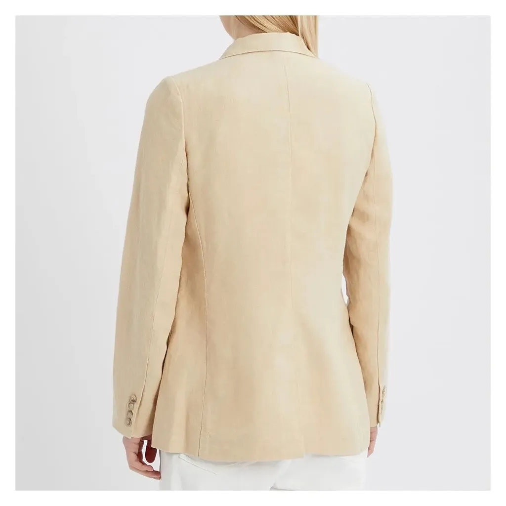 Ralph Lauren Cream Women's Blazer - Image 3