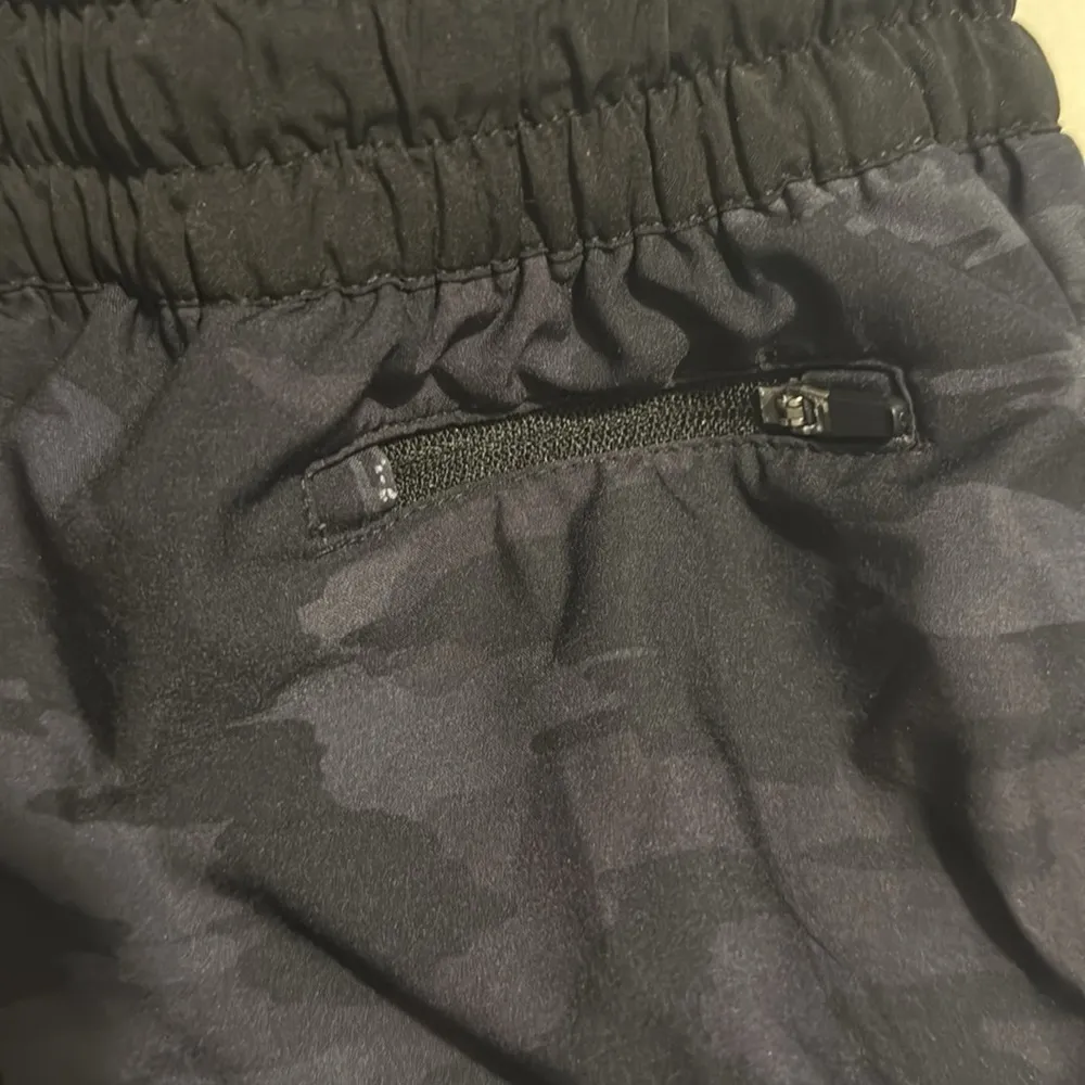 Women's Black Camouflage Shorts - Image 4