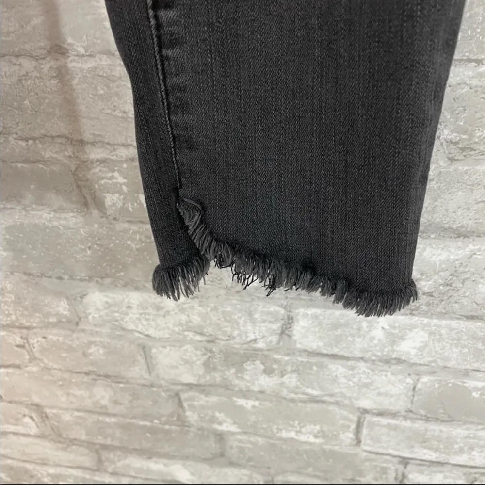 J.O.A. Black Skinny Distressed Jeans - Image 2