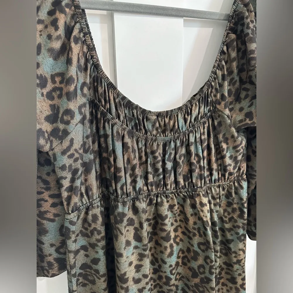 Uncle Frank Scoop Neck or Off the Shoulder Dress, Size Small, EUC, Bell Sleeves - Image 8