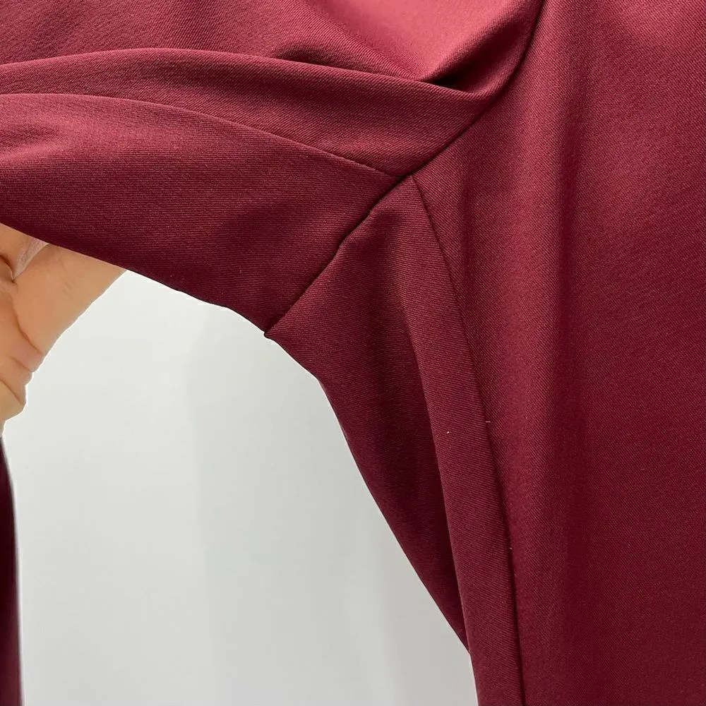 Theory Neoteric Skinny Cropped Pants (Burgundy) - 4 - Image 8