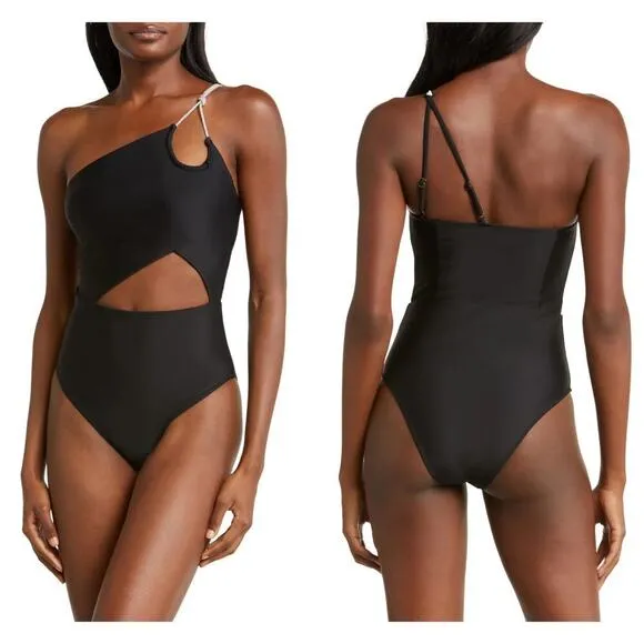 NEW Ramy Brook India One-Shoulder One-Piece Swimsuit Size XXL - Image 2