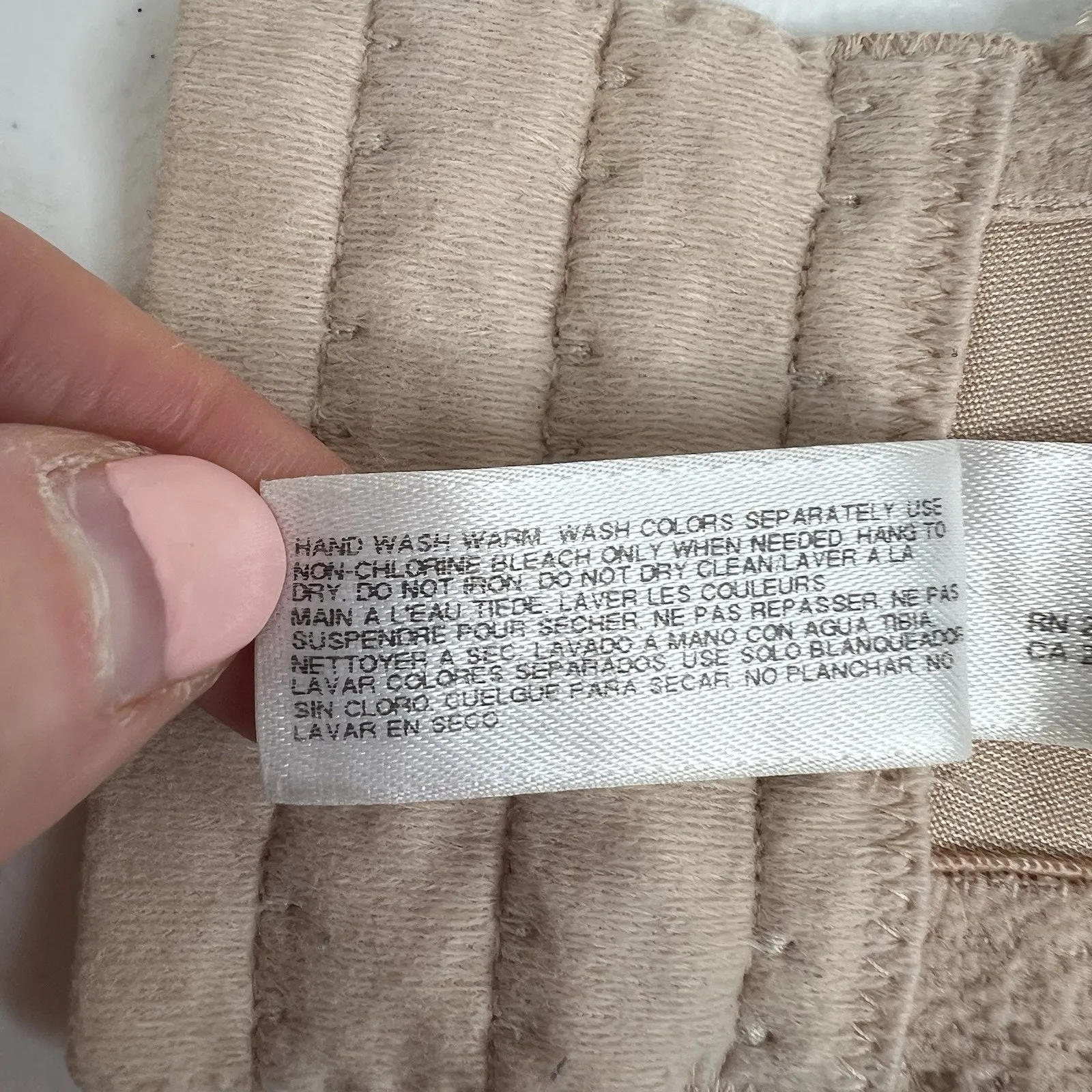 Wacoal 36DDD Bra Beige Bodysuede Seamless Full Figure 85185 Underwire Smooth - Image 14