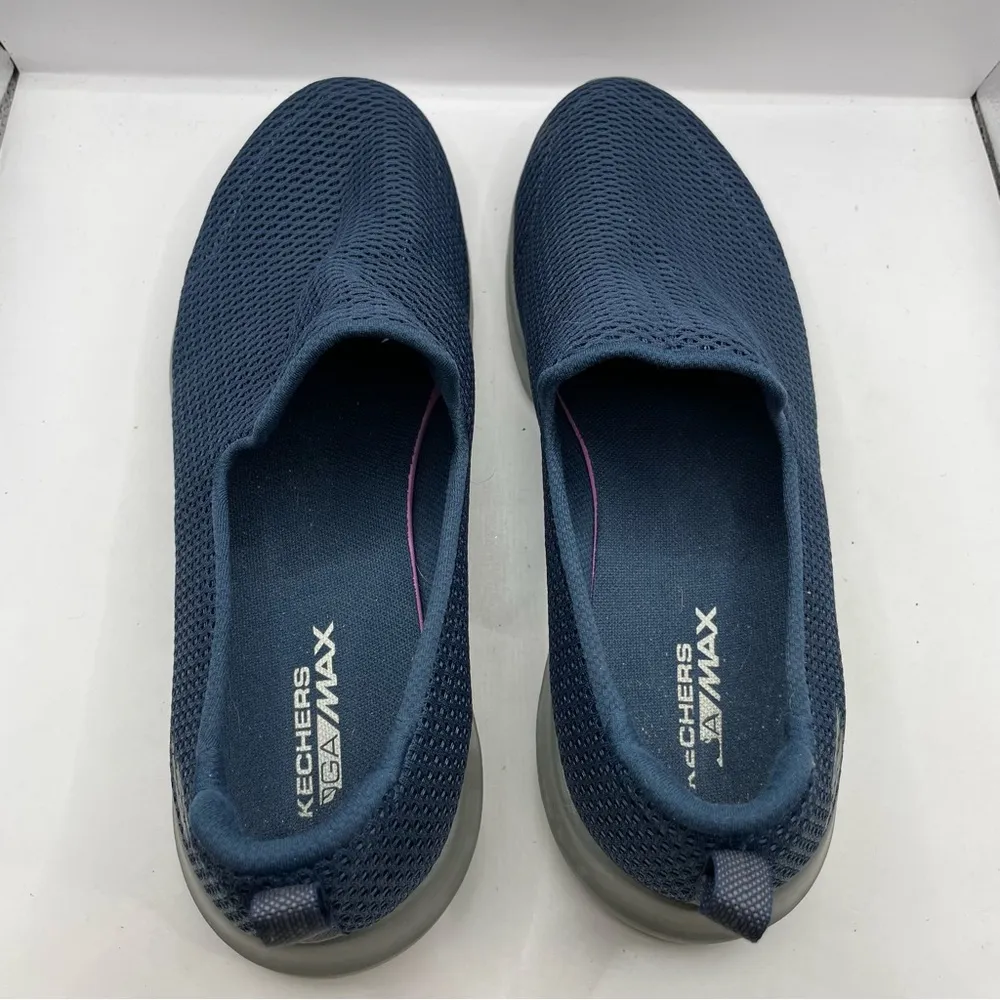 Women’s Skechers GoWalk slip on shoes  Blue size 10 F10 - Image 2