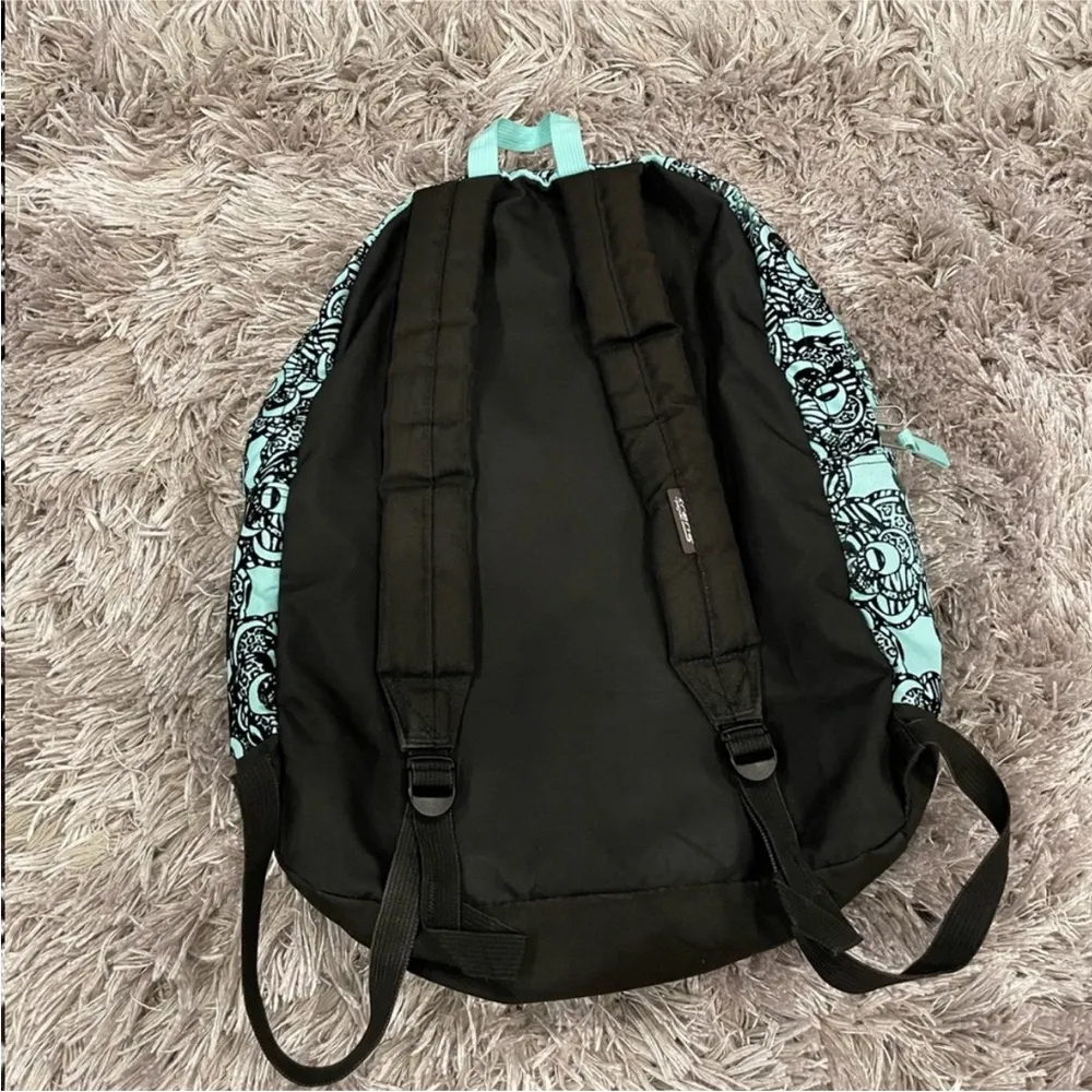 Trans by Jansport Mint Green and Velvet Backpack - Image 4