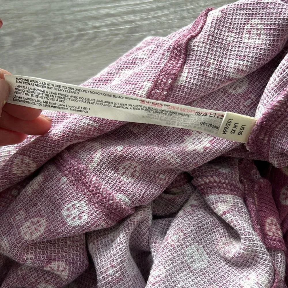 nwot Free people home alone long john onesie sleepwear loungewear jumpsuit - Image 12