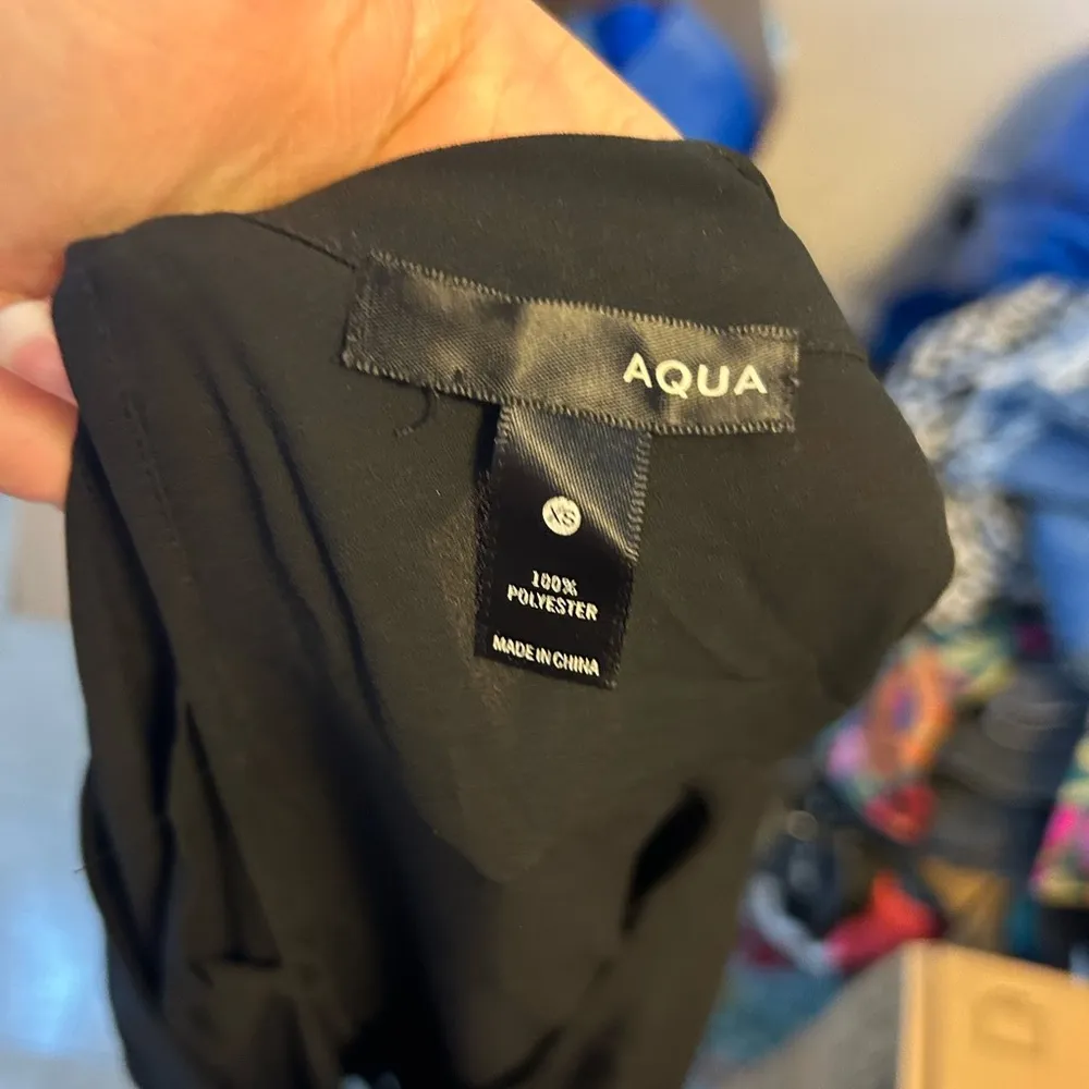 AQUA LONG SLEEVE BLACK ROMPER - Image 3