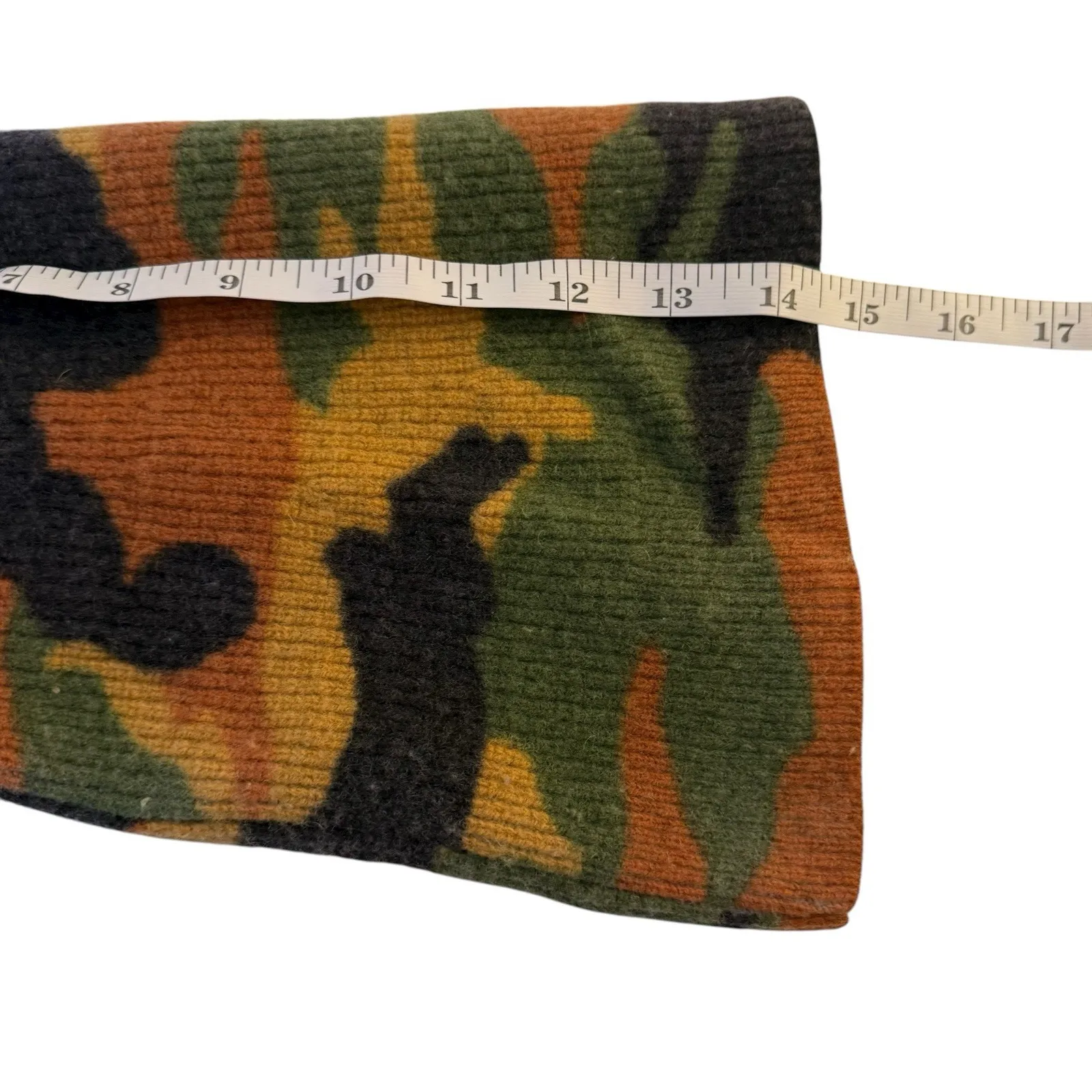 Madewell Cottontail Camo Wide Sleeve Sweater 100% Merino Wool Womens Medium - Image 11