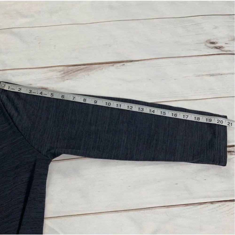 Reflex Long Sleeve with Dark Gray Back Cutout Top Size Medium - Image 9