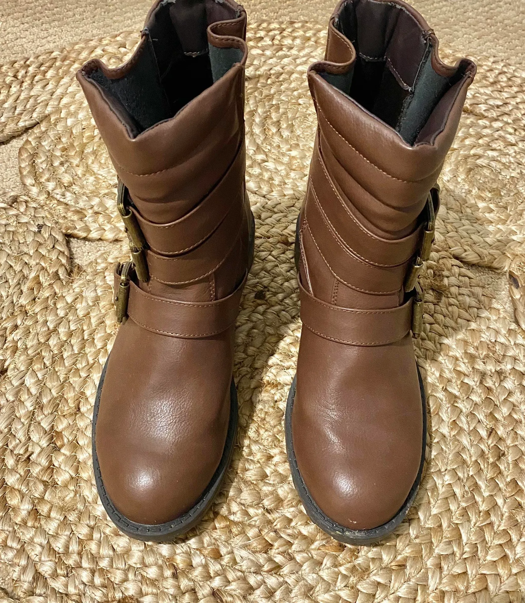Design By Jacobies | Brown Boots Size 8 - Image 4