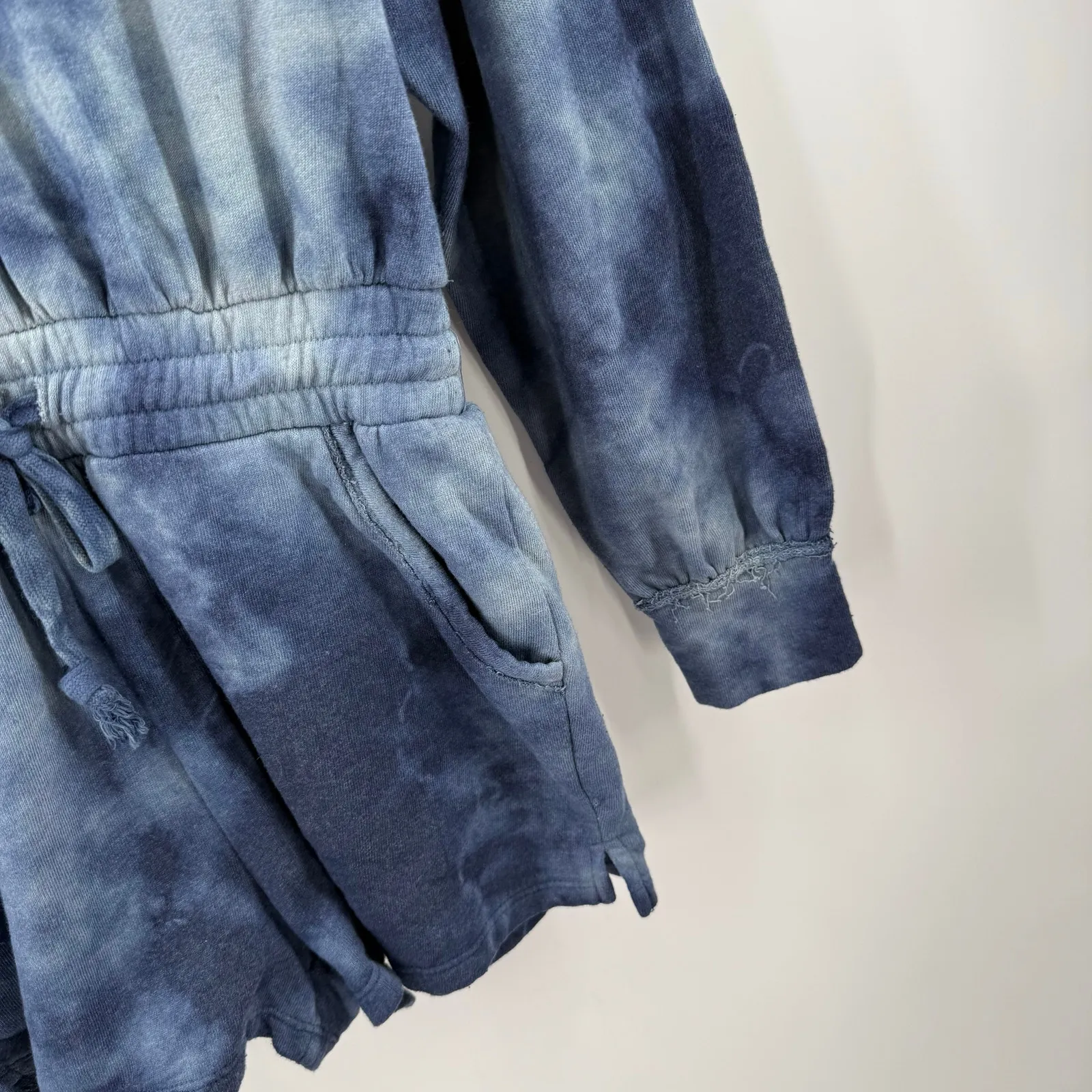 Free People FP Movement Romper Size Small NWOT Sweatpant Tie Dye NEW Athleisure - Image 7